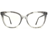 Draper James Eyeglasses Frames DJ7014 035 GREY Striped Clear Cat Eye 55-... - £66.40 GBP