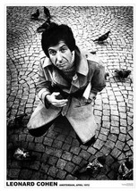 Leonard Cohen Poster 23 X 33 inches 1972 RARE OOP - £16.07 GBP