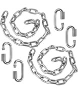 2 Stainless Steel Chains (59&quot;) Swing Chains, Heavy Duty Swing Hardware,4... - £33.99 GBP