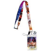 Star Wars Princess Leia Lanyard with ID Badge Holder Multi-Color - £12.53 GBP