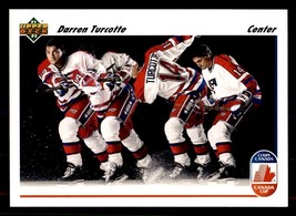 Darren Turcotte New York Rangers Team USA Canada Cup 1991 Upper Deck #513 - £0.40 GBP