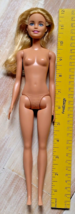 Mattel Barbie Blonde 2013 Head 2015 Body Nude Doll Blue Eyes Excellent Condition - $19.82