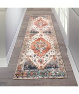 Hallway Runner Rug 2X6 Distressed Washable Vintage Kitchen Non Slip Bedroom - $31.97