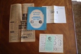 Colonial Review 1776 -1976 Americas Bicentennial Issue w/ Order Forms - $230.07 MXN