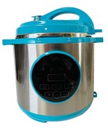 Todd English Pressure Cooker Touch Screen Model TEPC63 Bright Teal ~ Bra... - $68.65 CAD