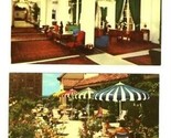 2 St Anthony Hotel Postcards San Antonio Texas Interior Scenes - £8.56 GBP