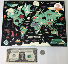MUDPUPPY Your World 1000 Piece Jigsaw Puzzle World Map - $21.66