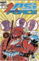 Psi-Force #21 July 1988 [Comic] by Fabian Nicieza; Ron Lim - £6.25 GBP