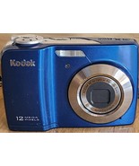 Kodak EasyShare CD82 12MP Digital Camera Point &amp; Shoot Blue PLEASE READ ... - £14.33 GBP