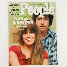 People Weekly Magazine June 23 1975 Jane Fonda &amp; Tom Hayden Cover No Label - £11.21 GBP