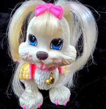 Fisher Price Snap N Style Dog White Shih-Tzu Puppy Ginger Figure Sweater Posable - £8.23 GBP