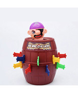 pop up game jumping pirate barrel children tricky toy - $17.82 CAD