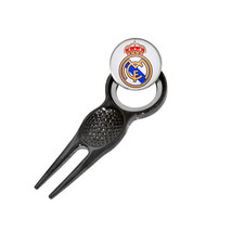 Real Madrid Fc Divot Tool And Magnetic Golf Ball Marker - £21.62 GBP