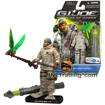 Year 2009 GI JOE Movie The Rise of Cobra 4 Inch Figure - Arctic Threat SHIPWRECK - £31.96 GBP