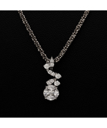 Marquise and Princess Diamond Pendant | Illusion Set - $44.61