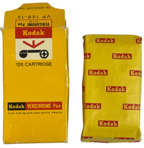 Kodak VP 126-12 Verichrome Pan Film Cartridge NOS Rare 1970 KODAPAK Film... - $35.99