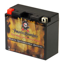 YT12B-BS High Performance Maintenance Free AGM Rechargeable Motorcycle B... - $772.68 MXN