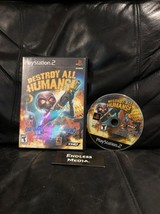 Destroy All Humans Playstation 2 Item and Box Video Game - £5.93 GBP