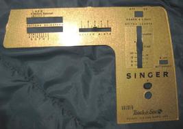 Singer Golden Touch &amp; Sew Models 630  Face Plate #163692 &amp; Screw - £7.99 GBP