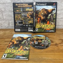 Cabela&#39;s Dangerous Hunts PS2 Playstation 2 w/Manual. Preowned - £6.99 GBP