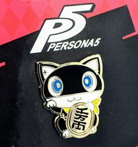 Persona 5 Royal Strikers Lucky Cat Morgana Mona Pin Figure PS4 Switch P5 P5R P5S - £11.99 GBP