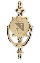O'Shea Irish Coat of Arms Brass Door Knocker - $48.00