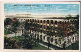 Postcard Medical Building University Of Michigan Ann Arbor Michigan - £6.26 GBP