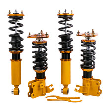 4Pcs Adjustable Coilover Spring &amp; Shocks Kit For Nissan 240sx S13 1989-1994 - £189.68 GBP