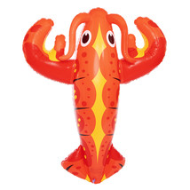 NEW Red Lobster Swimming Pool Float Beach Inflatable Summer Raft 45 x 36 inches - £7.92 GBP