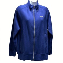 Members Only Jacket Iconic Racer Bomber Fleece Full Zip Stand-UP Collar Size M - £28.23 GBP