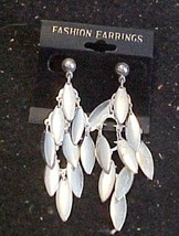 Earrings -Silver Color-Dangles-Pierced Ears - $4.25