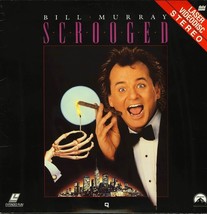 Scrooged  Bill Murray Karen Allen  Laserdisc Rare - £8.02 GBP