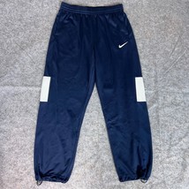 Nike Womens Pants Extra Large Navy White Sweatpant Tapered Adjustable An... - $24.98