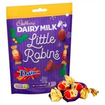 Cadbury Dairy Milk Little Robins Daim Candy 77g Made In The Uk -FREE Shipping - £7.87 GBP