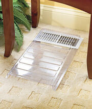 Vent Extender Heat Air Conditioner Register Deflector Adjustable Floor F... - $11.34