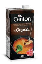 6 X Canton Fondue Broth For Hot-Pot &amp; Cooking The Original Flavor 1.1L Each - £44.92 GBP