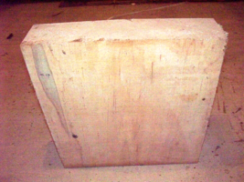 Large Kiln Dried Maple Bowl Blank Turning Block Lumber Wood 15&quot; X 15&quot; X 3&quot; - £60.85 GBP