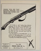 1954 Print Ad Ithaca Featherlight Repeater Shotguns Made in Ithaca,New York - £9.48 GBP