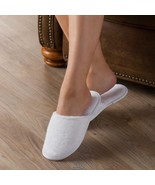 Turkish Cotton Slippers shoes White XL (Mens 10 1/2-11 1/2; Womens 12-13) - £14.15 GBP