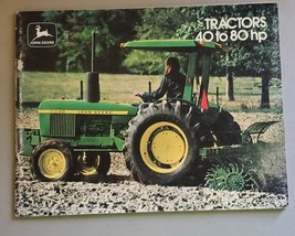 John Deere 40 to 80 Horsepower Tractors 40 Series Brochure - £33.24 GBP