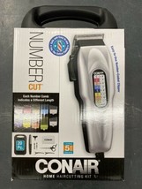 CONAIR NUMBER CUT Color Coded 20 Piece Home Haircutting Kit NEW HC408R - £15.50 GBP