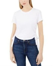 Calvin Klein Jeans Cotton Ruched Side-Tie T-Shirt, Size XL - £20.15 GBP