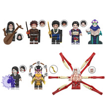 8pcs Tanjirou Kaigaku Gyokko Hantengu Enmu Demon Slayer Minifigures Toys - $18.89