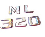 Mercedes Benz ML320 ML 320 emblem letters badge trunk OEM Factory Genuine - $9.44
