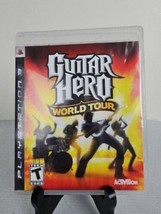 Guitar Hero: World Tour Sony PlayStation 3, 2008 PS3. CIB With Manual - £8.58 GBP