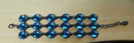 Bijoux Terner Blue Glass Bead Bracelet 7&quot; - $36.63