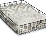 Stowaway Basket, Large, Industrial Gray, Under Bed Storage, Spectrum Div... - $68.92