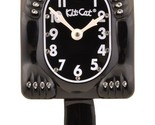 Limited Dolphins Black Tail Kit-Cat Klock Swarovski Crystals Jeweled Clock - $159.95