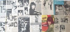 RICK SPRINGFIELD ~ Fourteen (14) Color and B&amp;W ARTICLES from 1974 ~ B3 C... - £9.49 GBP
