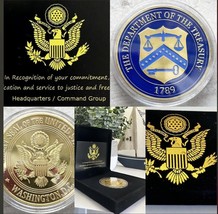 United States Department of the Treasury Challenge Coin USA - £18.66 GBP